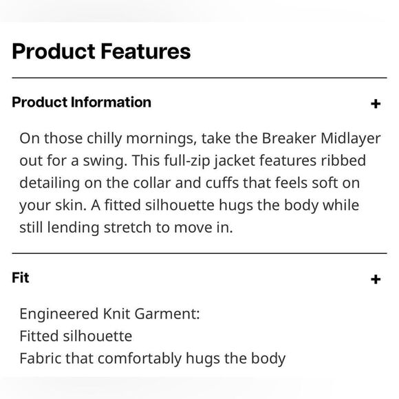 levelwear jacket Womens Sz M Mid layer Ribbed knit full zip Breaker Nylon Black - Picture 12 of 13